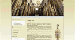Desktop Screenshot of parrocchiasanleucio.it